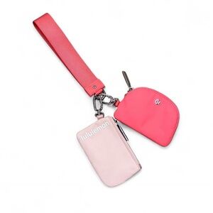 lululemon athletica Pink Key and Card Holder